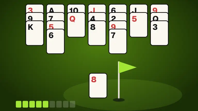 Golf Solitaire game art