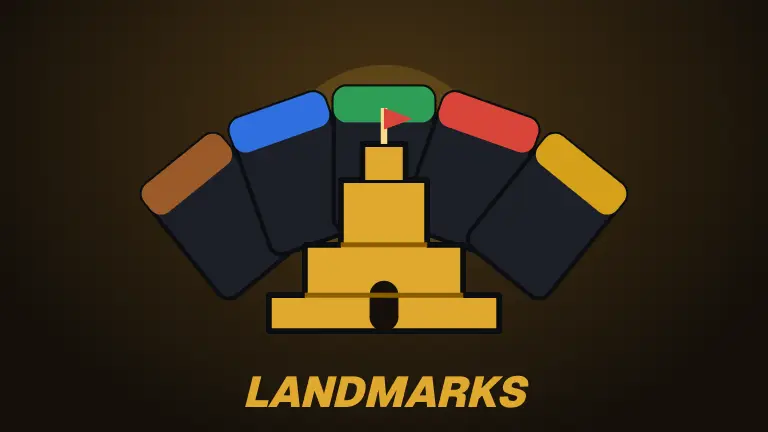 Landmarks game art