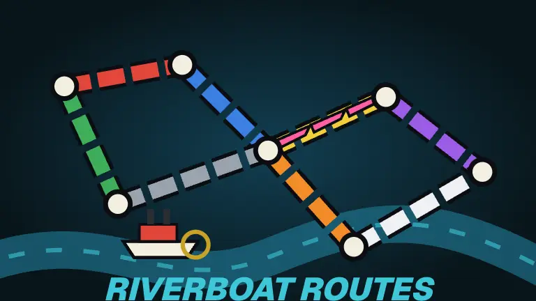 Riverboat Routes game art