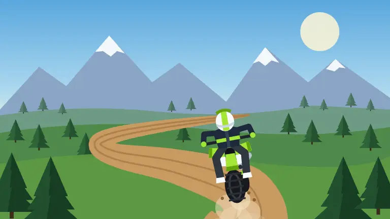 Switchback game art