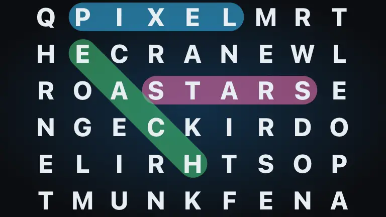 Word Search game art
